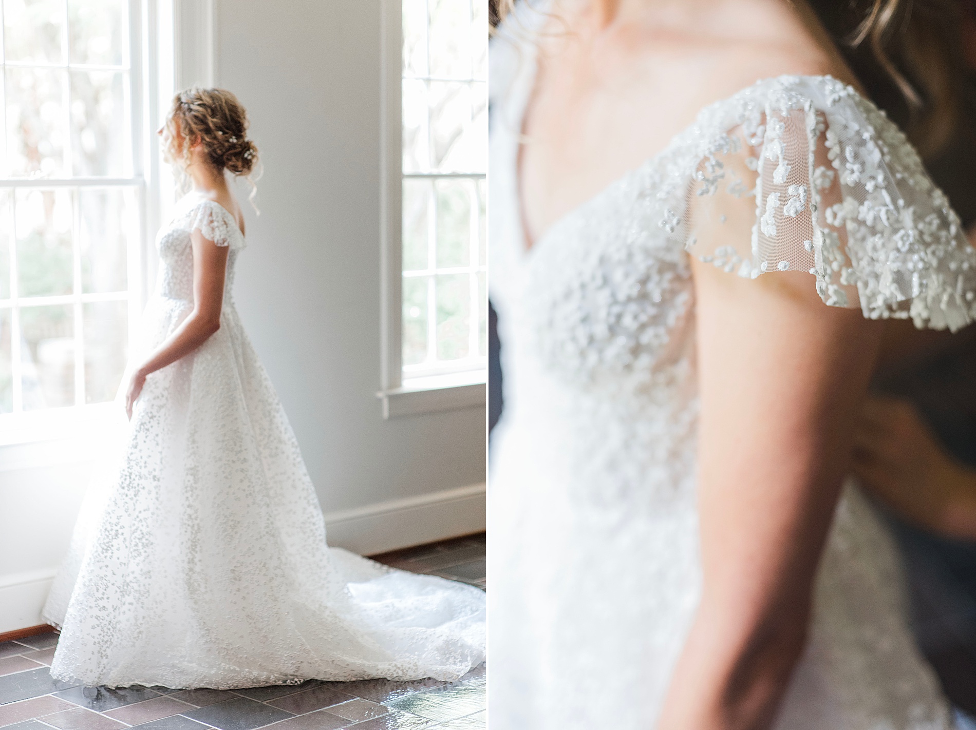 bridal details and portraits from Enchanting Dream Wedding at The Club