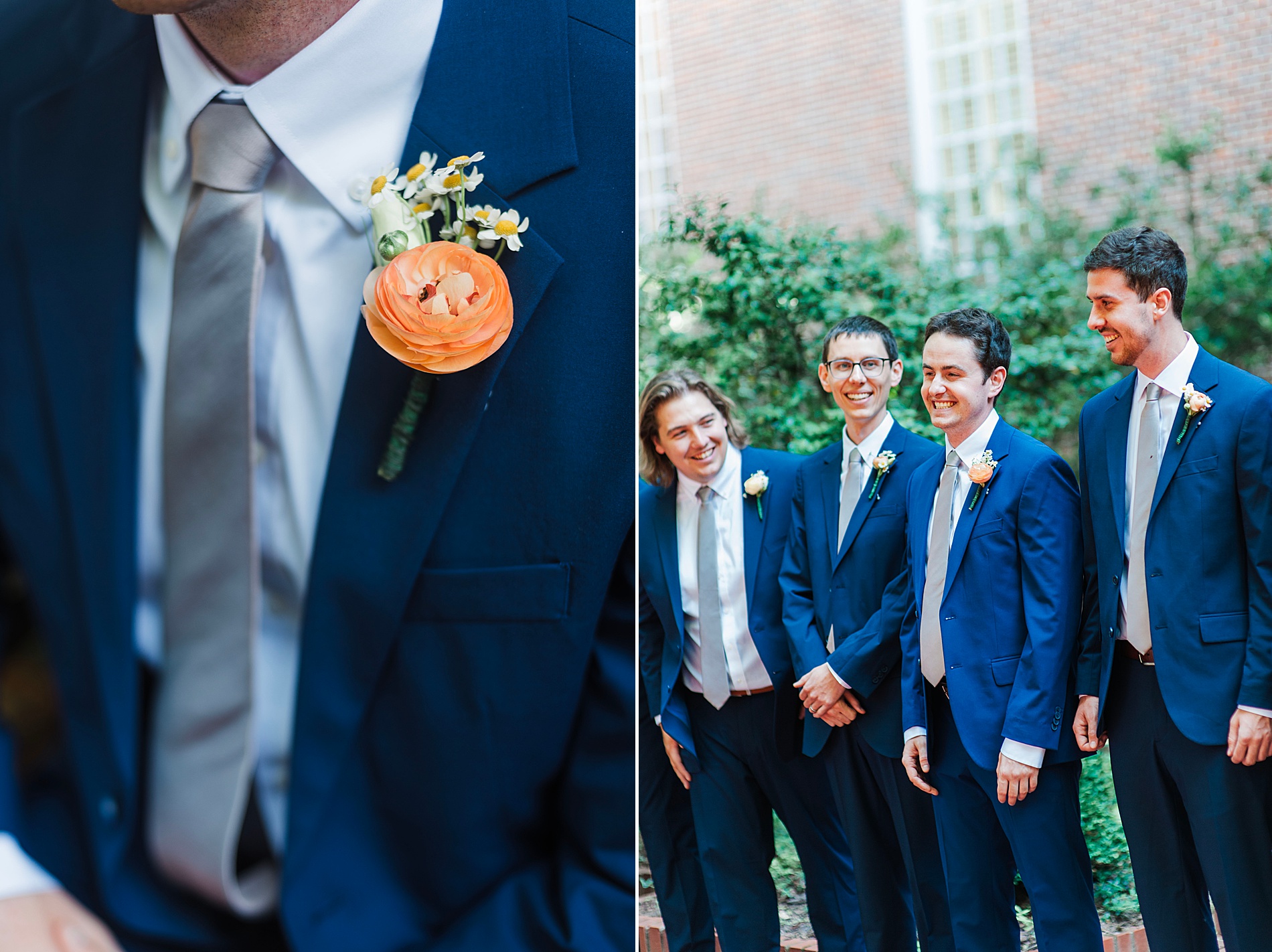 groom with groomsmen