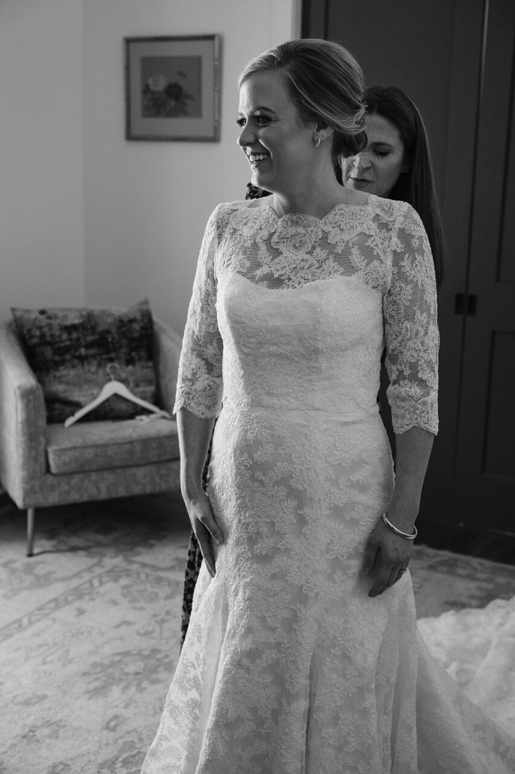 bride getting ready 