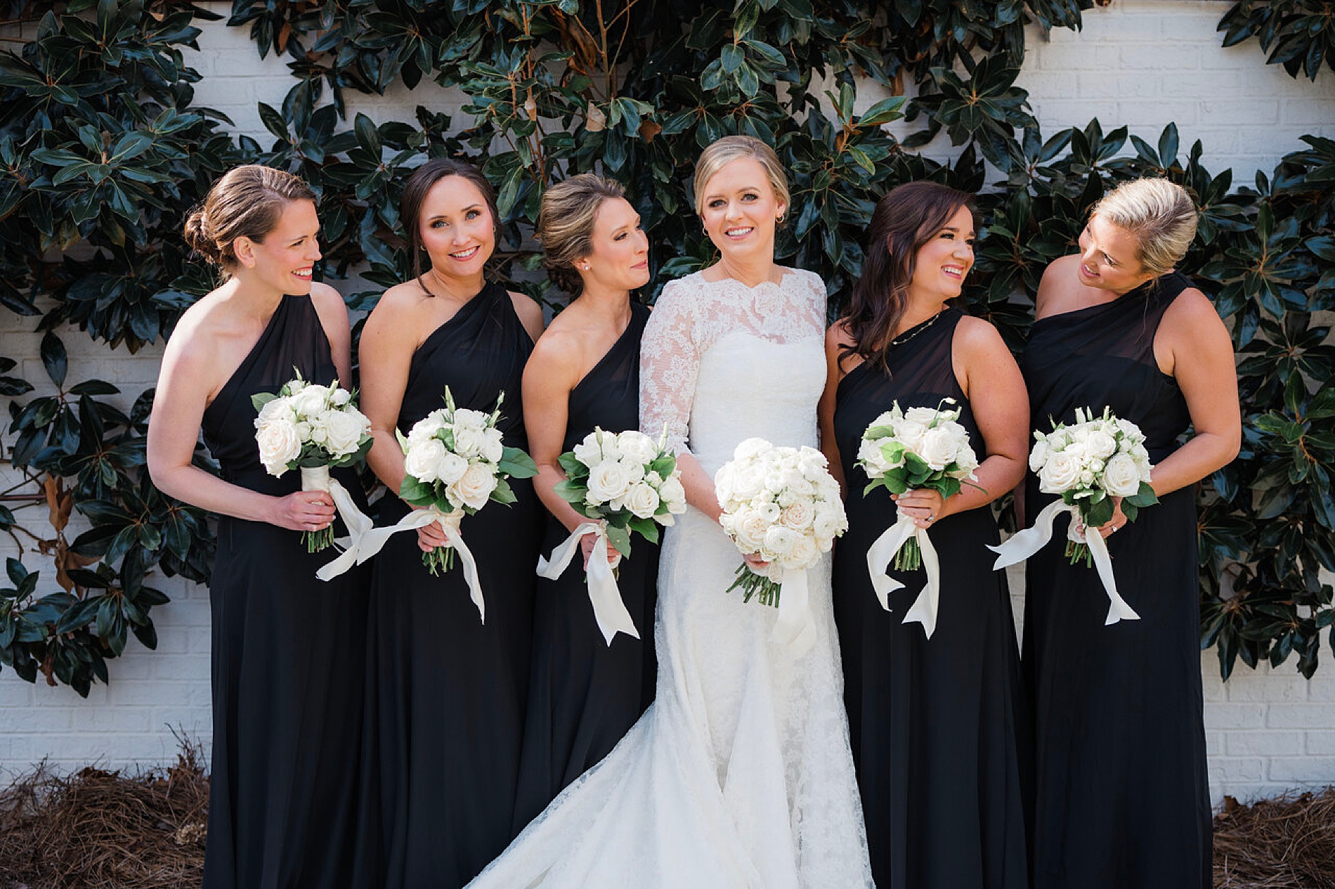 bridal party photos from Joyful Witt House Wedding 