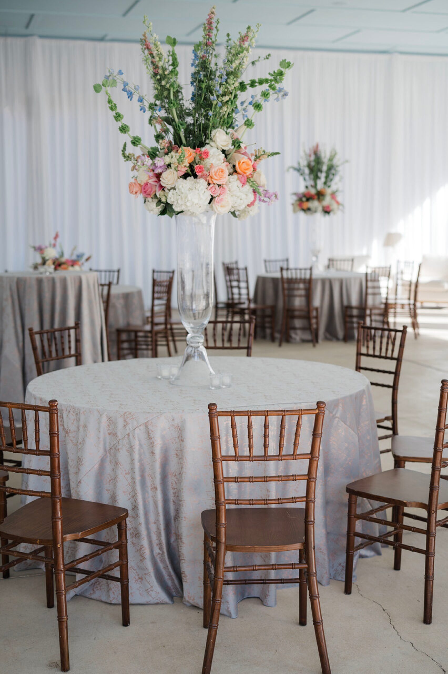 elegant wedding reception at The Witt House