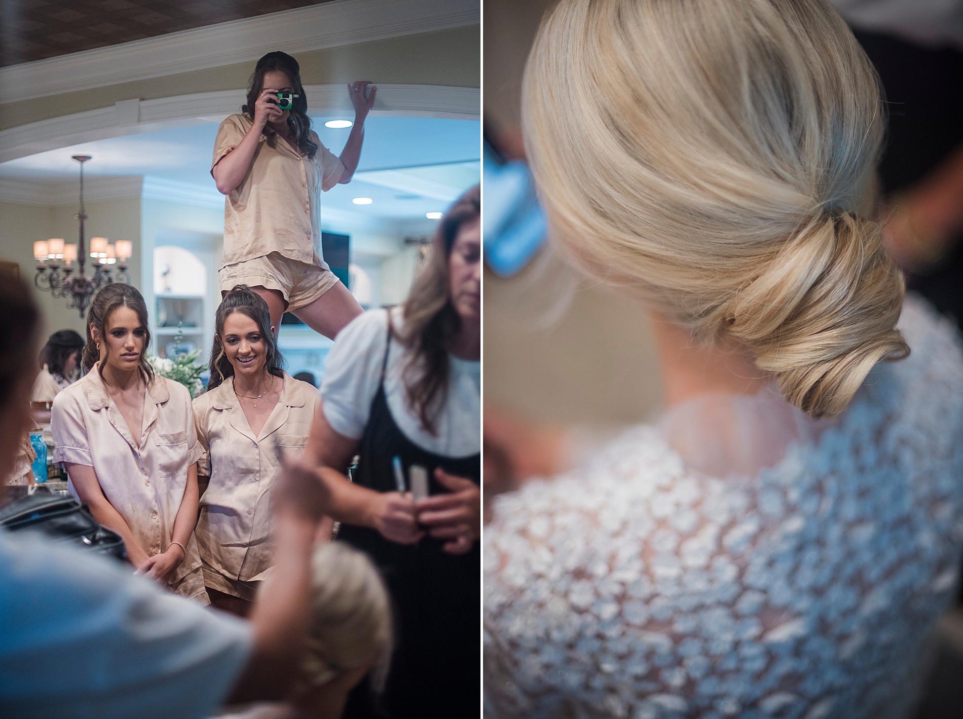 bride getting ready