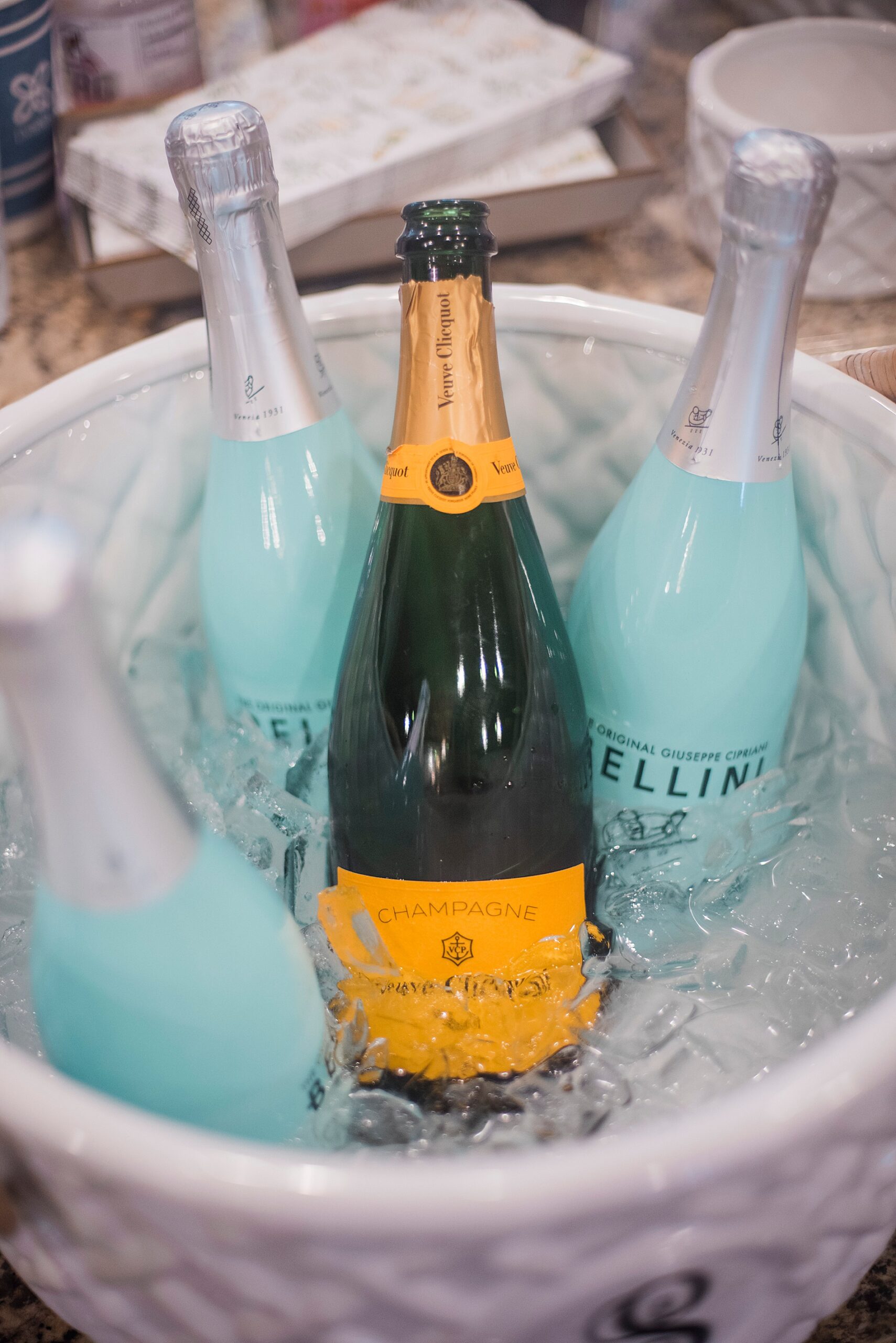 champagne on ice