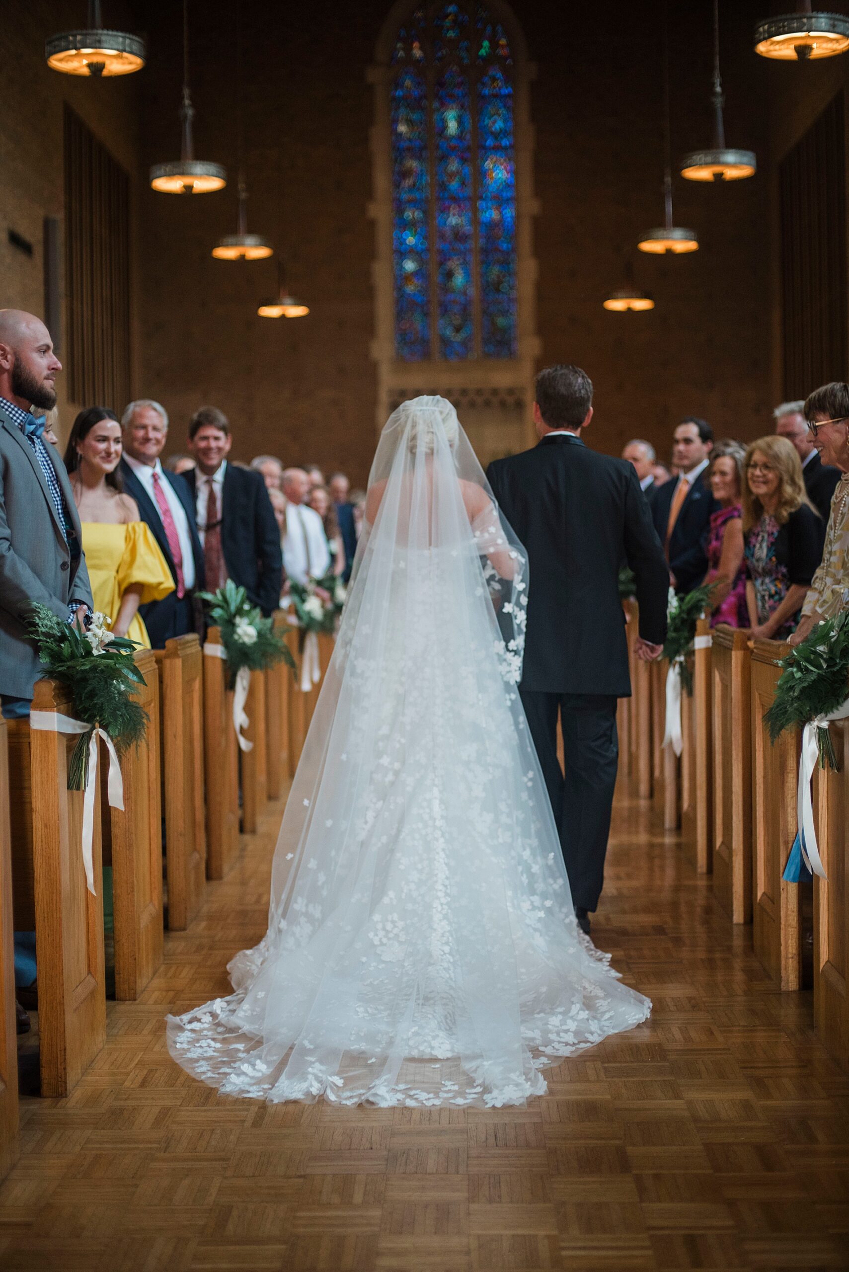 Church wedding ceremony