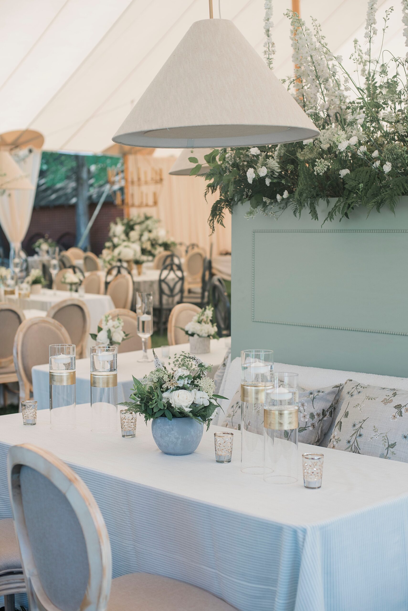 Heartfelt North Carolina Wedding reception details