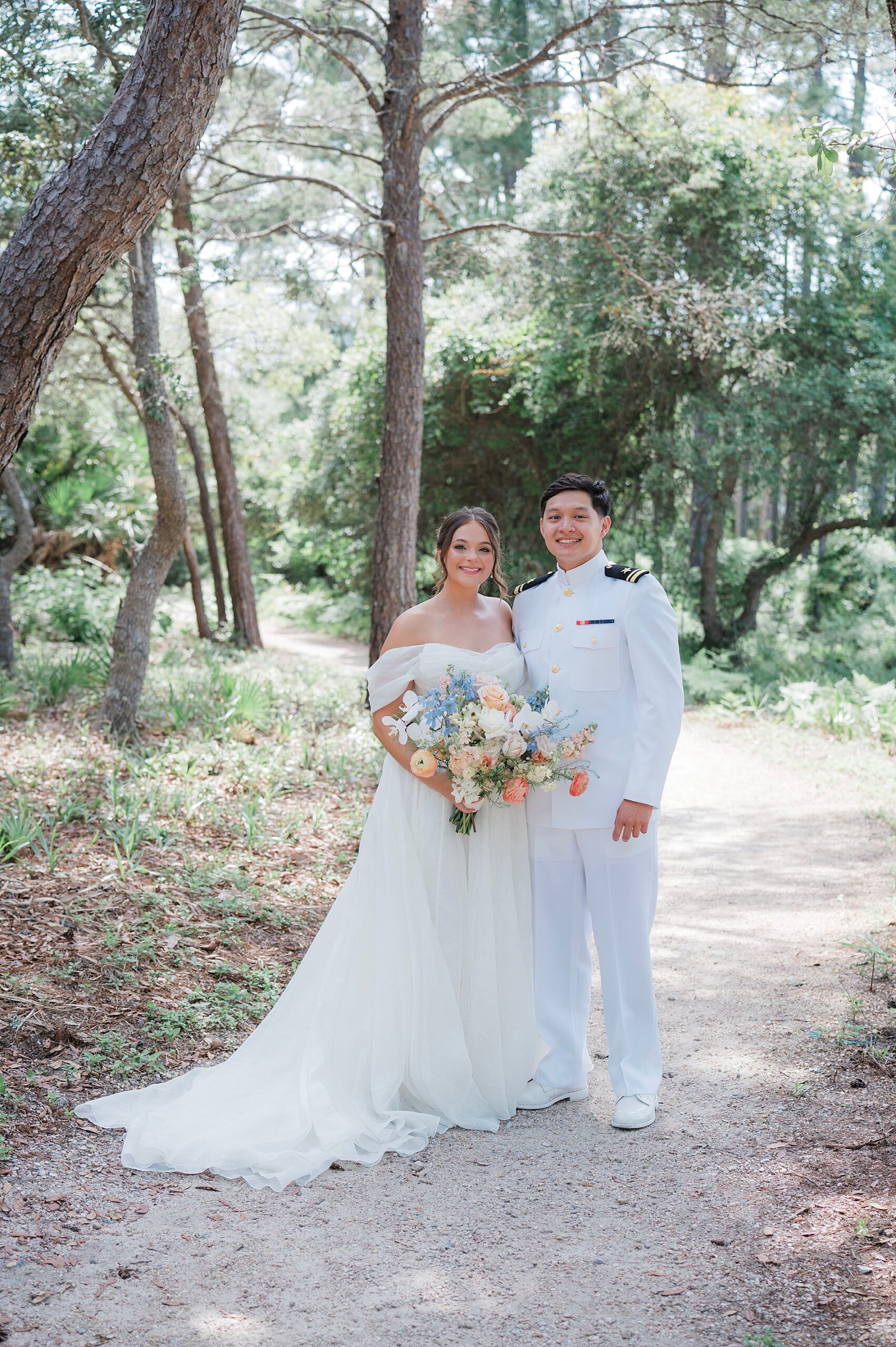 bride and groom photos from Coastal Florida Wedding