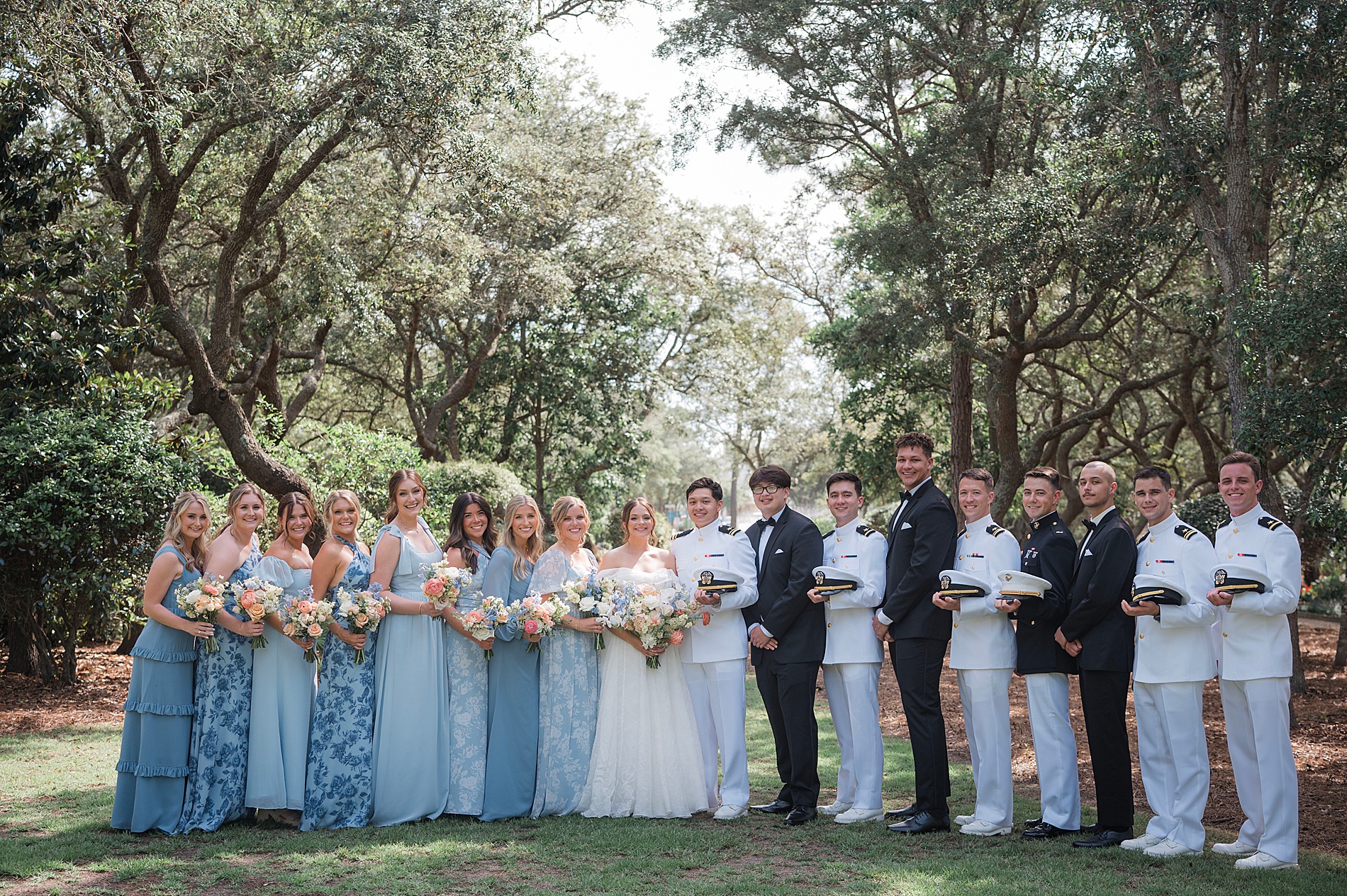 wedding party photos