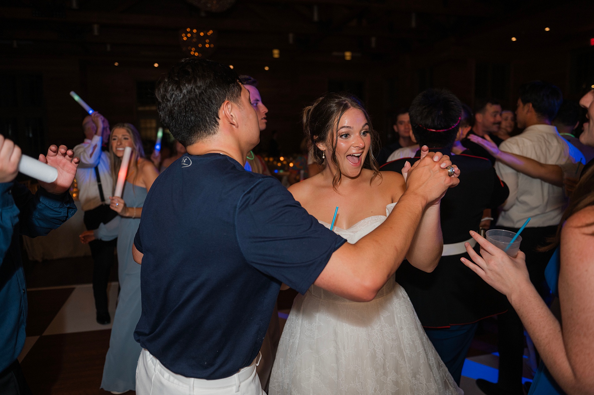 Coastal Florida Wedding reception