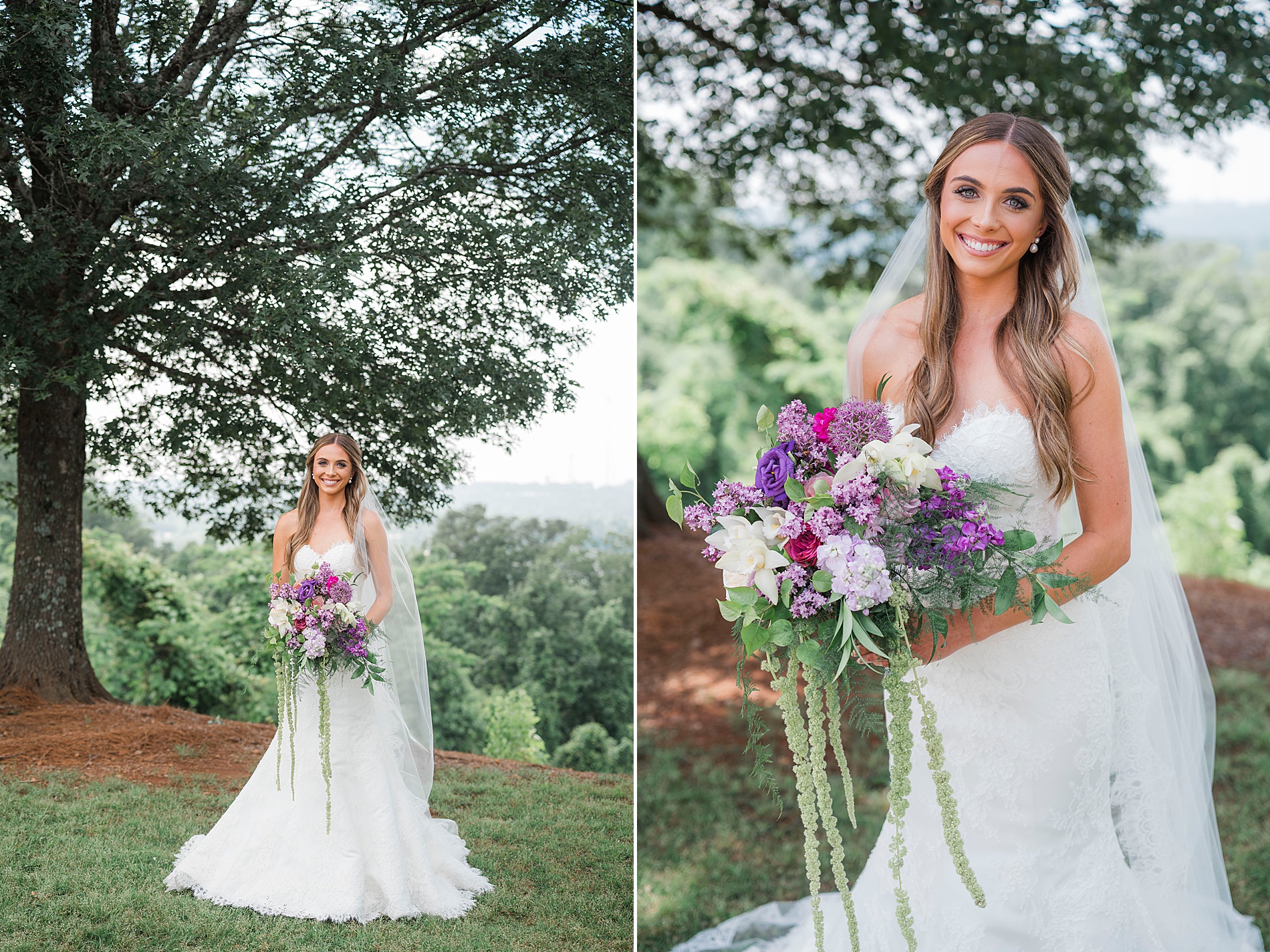 Elegant bridal portraits in Birmingham, AL