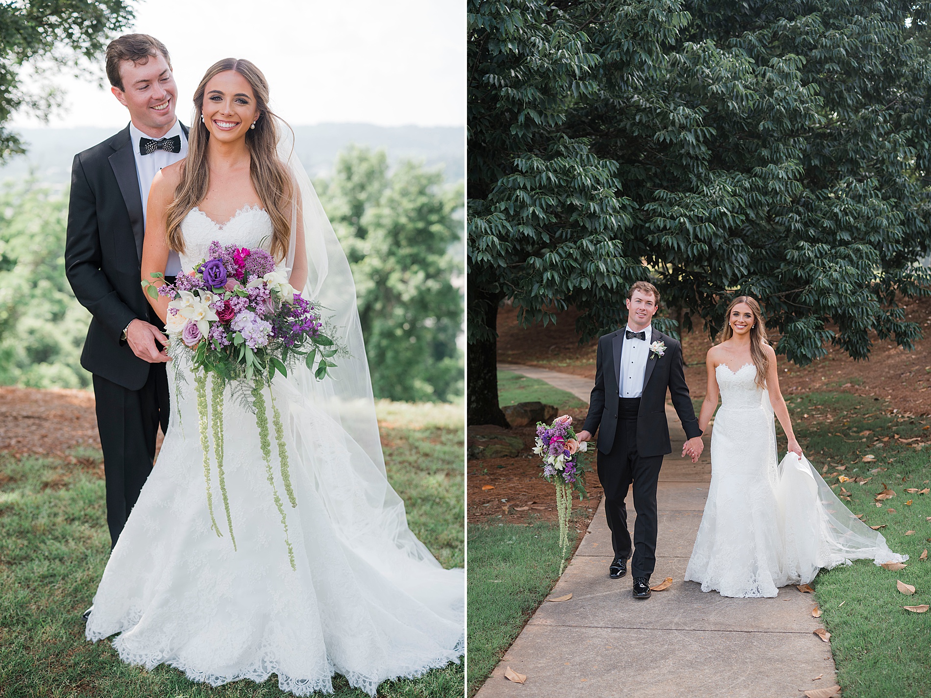wedding portraits from Elegant Spring Wedding at The Club
