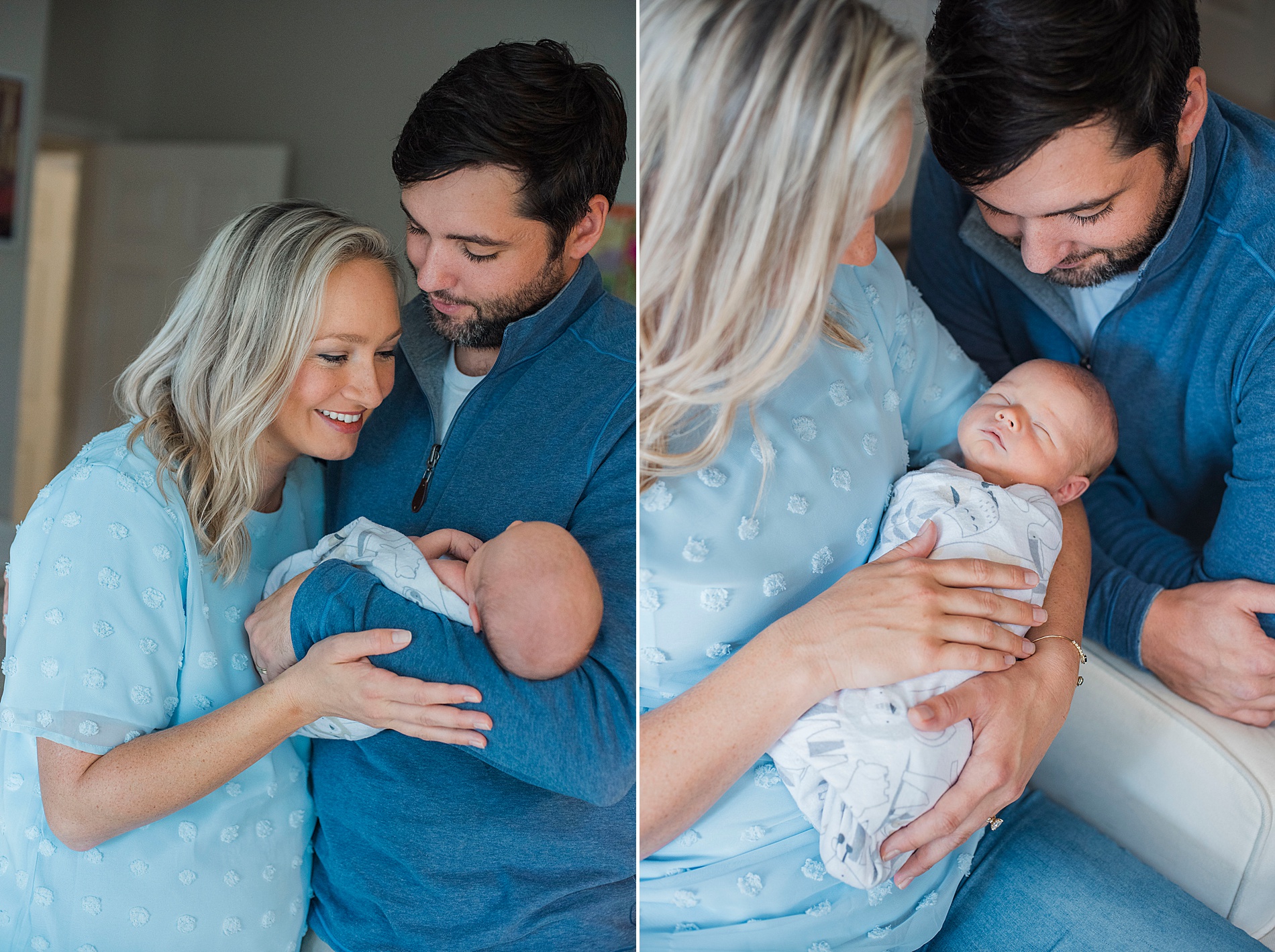 new parents welcome baby
