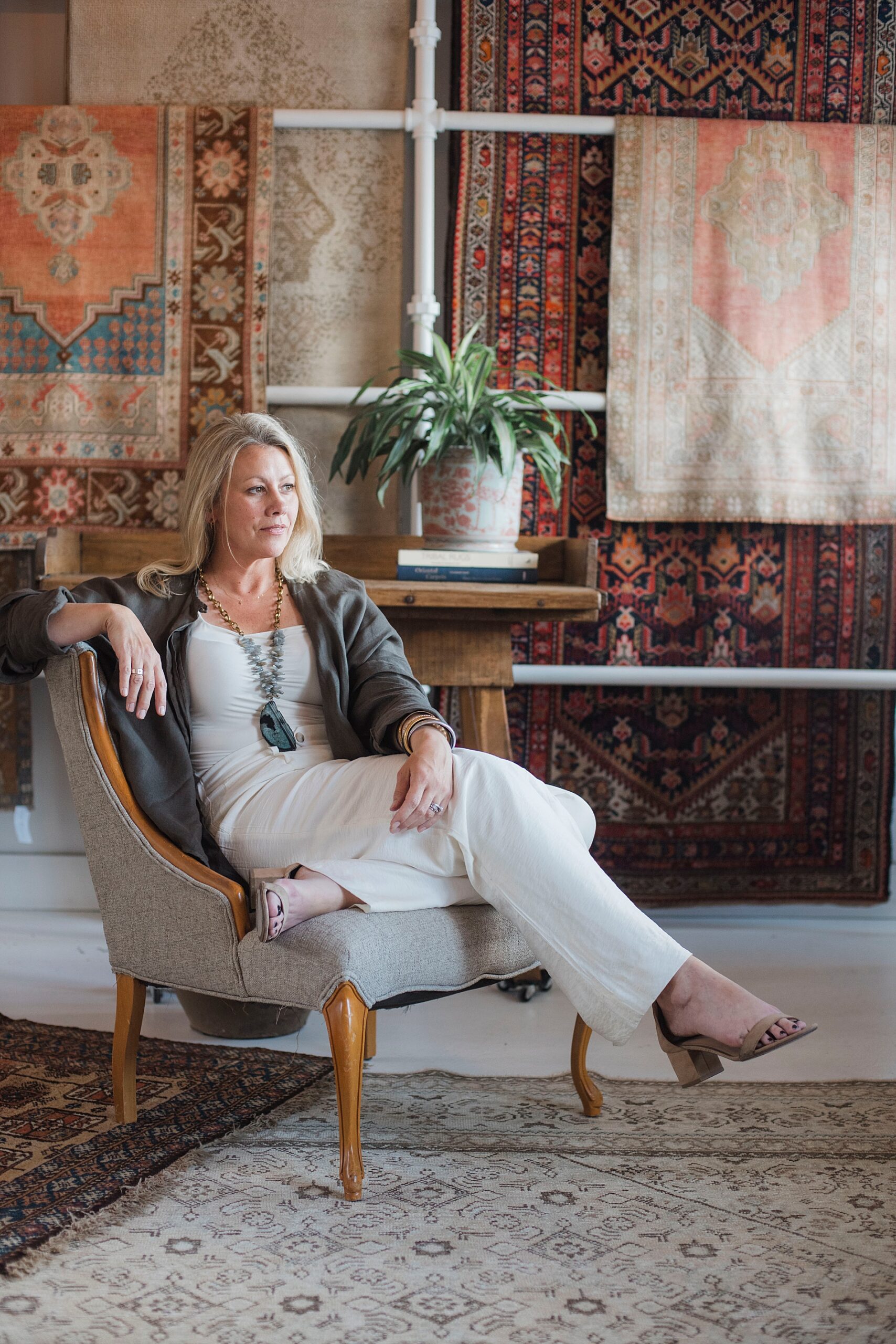 woman business owner during Birmingham Branding Session