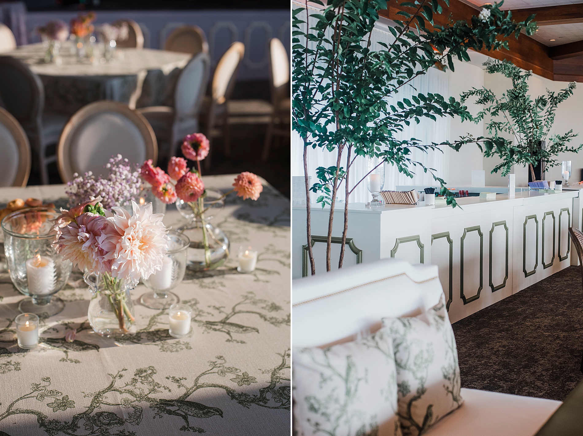 Whimsical Flowers by Marigold Designs at The Club in Brimingham 