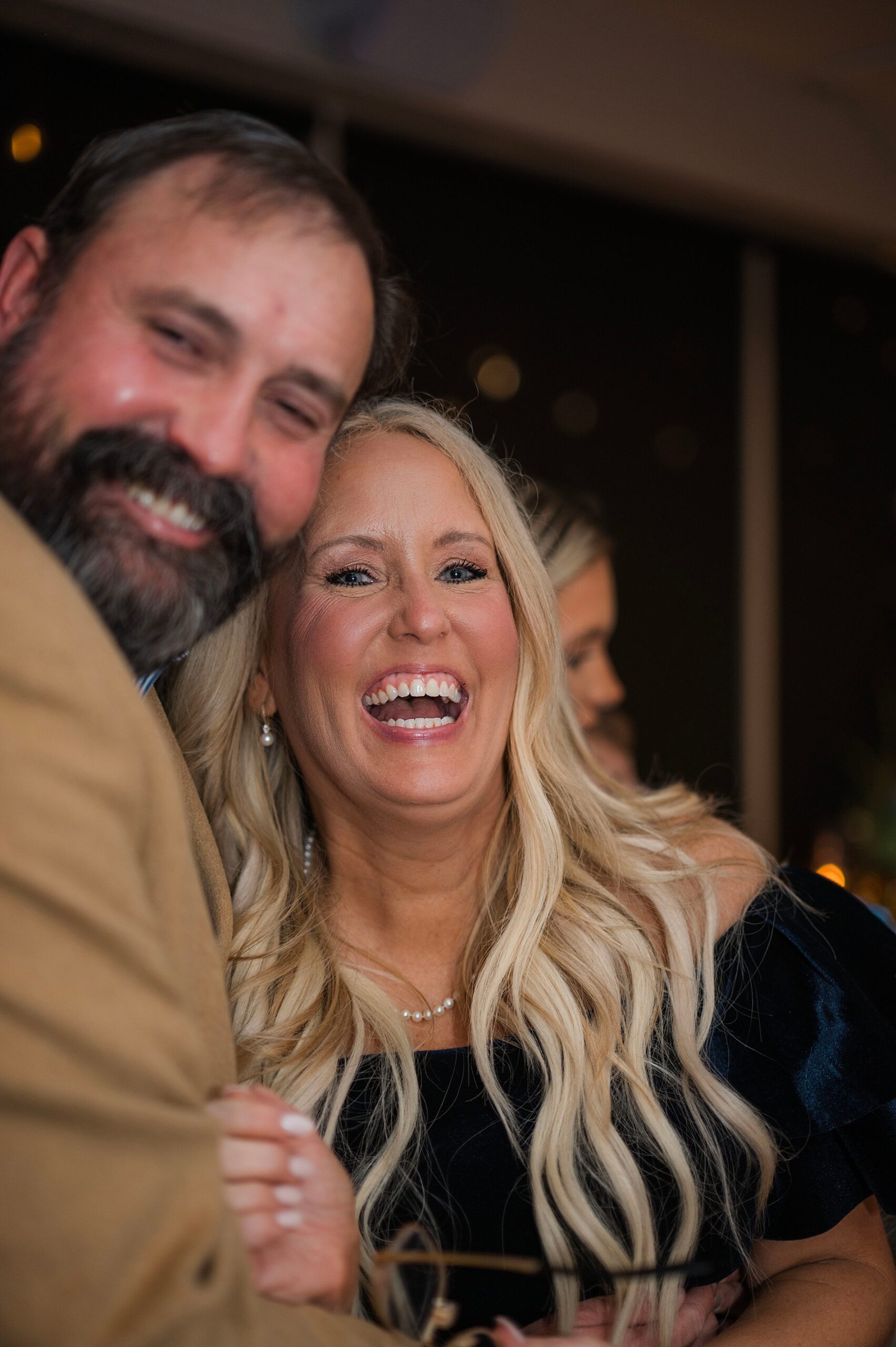 candid moments from Birmingham rehearsal dinner
