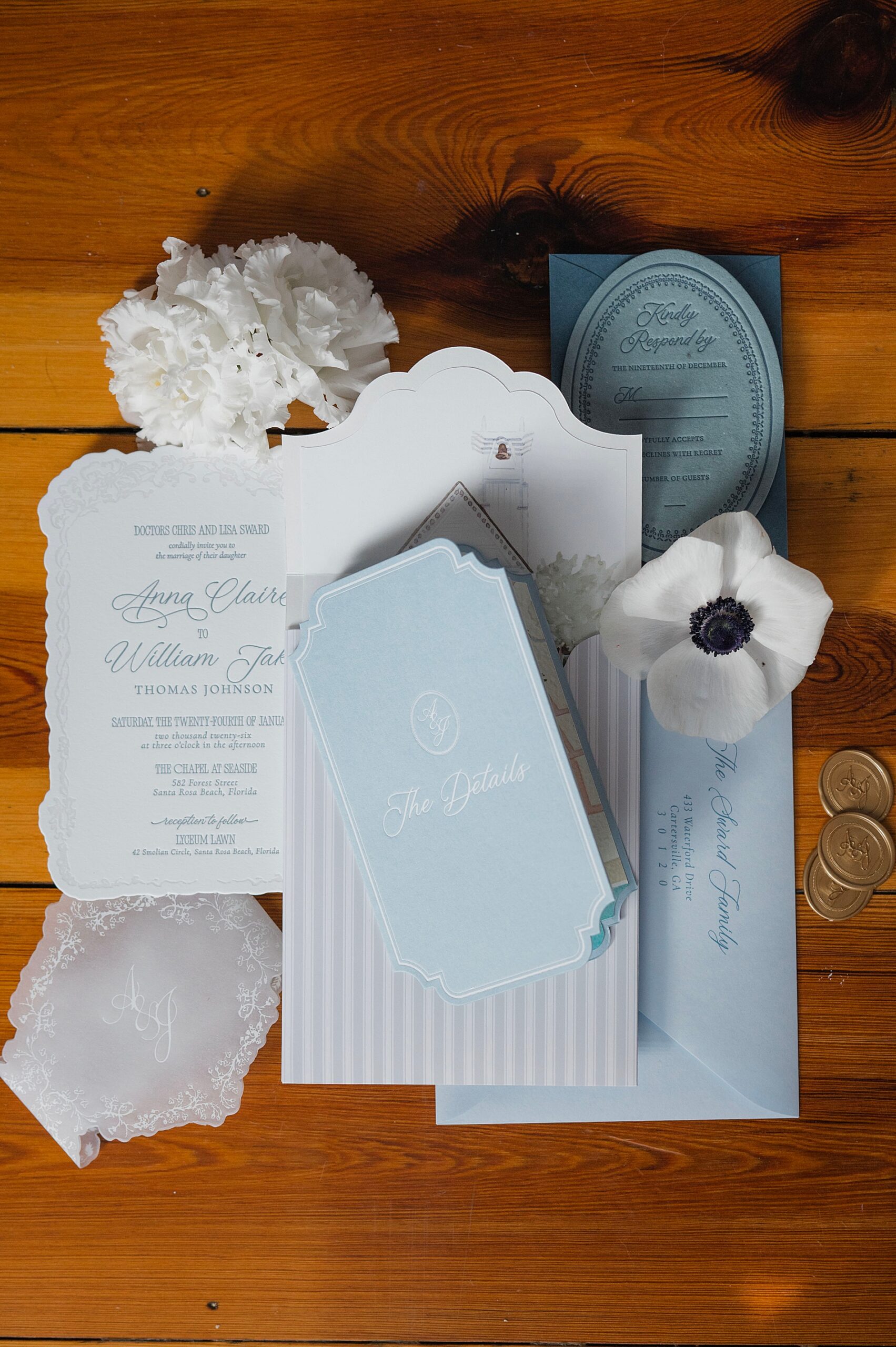 Seaside Wedding Design and Details