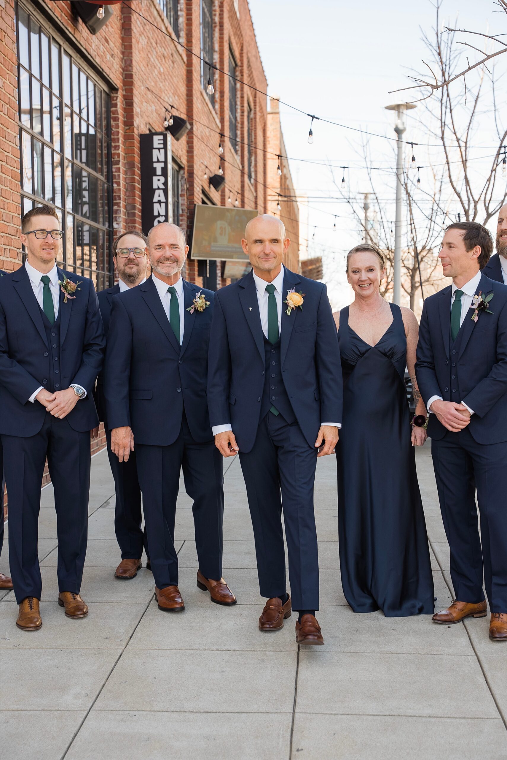 groom and wedding party