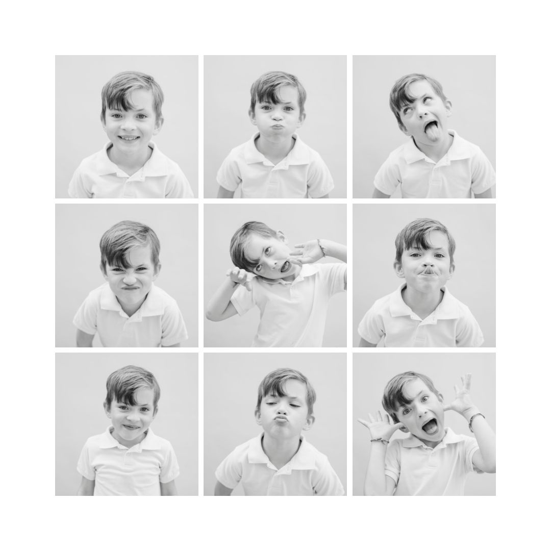 black and white portraits of boy by Birmingham Children's photographer